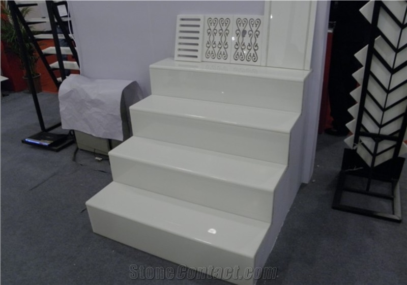 Nano Crystallized Glass Stone Stairs Treads