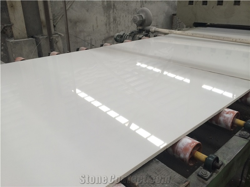 Artificial Marble Pure White Prime White