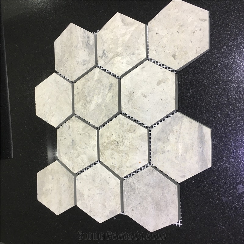 Limestone Mosaic Tile Bathroom Mosaic