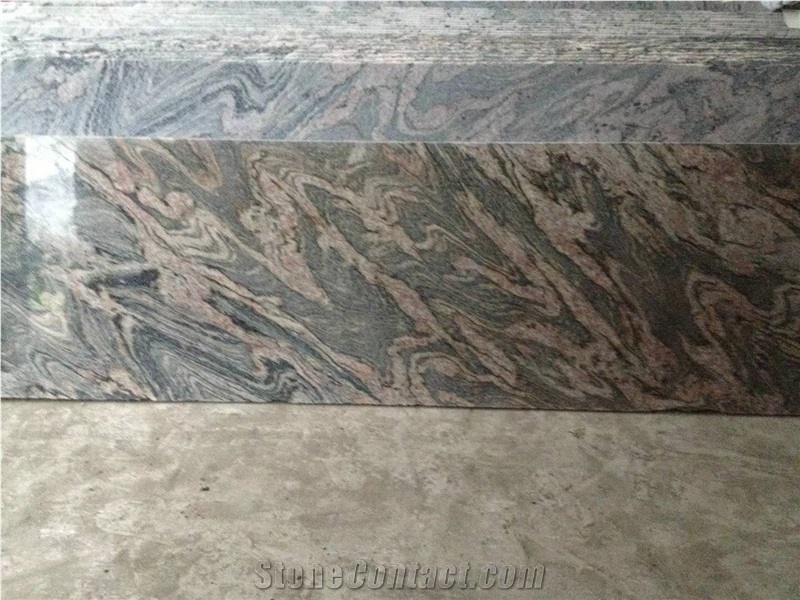 New Juparana Red Granite Slab Juparana Granite