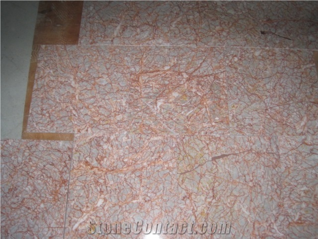 Rose Red Marble Tiles Marble Slab