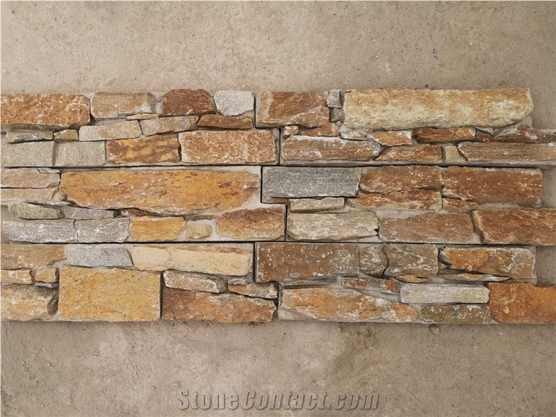 Rusty Cement Stone Panel Outdoor Wall Panel