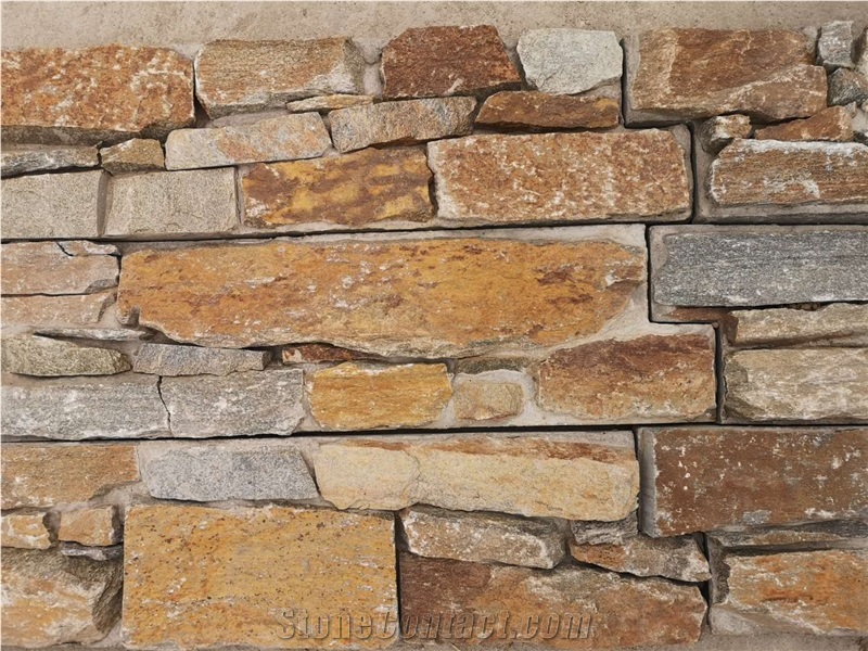 Rusty Cement Stone Panel Outdoor Wall Panel