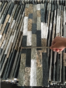 Mixed Cultured Stone Veneer 60x15cm Slate Mixed Cultured Stone Veneer 60x15cm Slate
