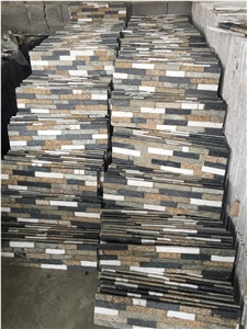 Mixed Cultured Stone Veneer 60x15cm Slate