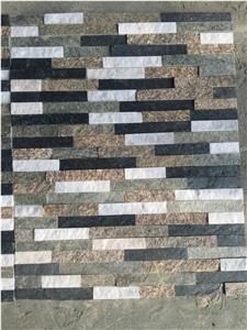 Mixed Cultured Stone Veneer 60x15cm Slate