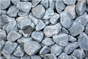 Tumbled Basalt, Black Basalt Pebble