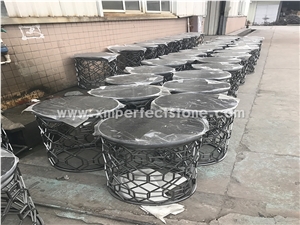 Portopo Marble Table Top Round Coffee Table Tops