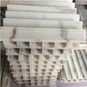 Calacatta Gold Border Trim Border Tiles