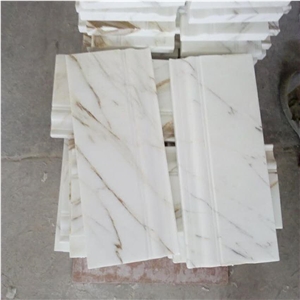 Calacatta Gold Border Trim Border Tiles