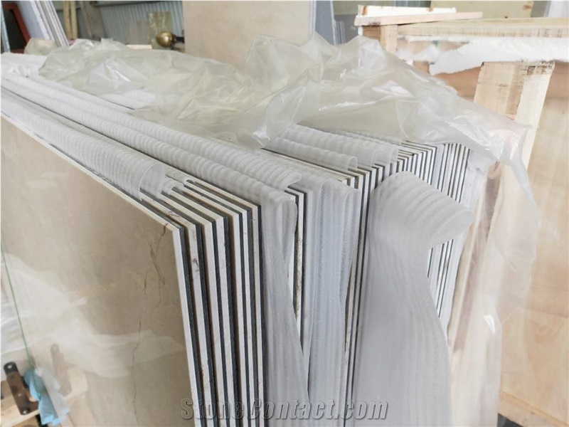 Cream Marfil Thinpanel Thickness Only 8mm for Wall