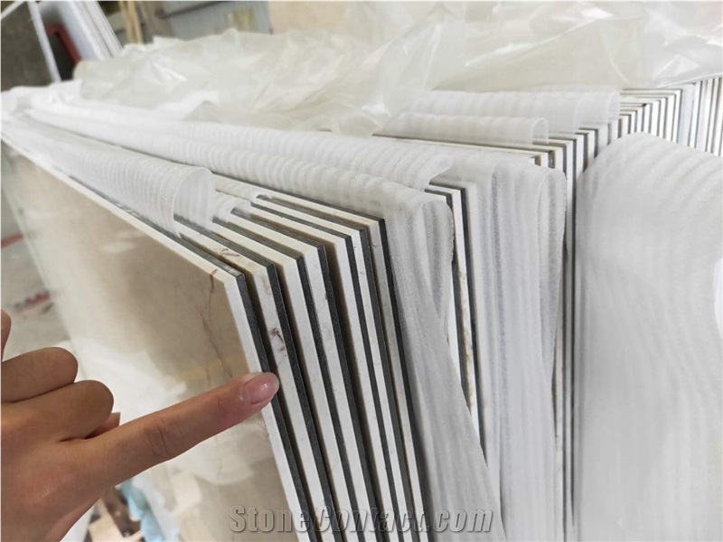 Cream Marfil Thinpanel Thickness Only 8mm for Wall