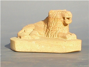 Sandstone Lion Sculptures Animal Stone Statues