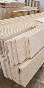 Dominican Coral Stone Slabs - Coral Stone Nacar Free Lenght Dominican Coral Stone Slabs - Coral Stone Nacar Free Lenght