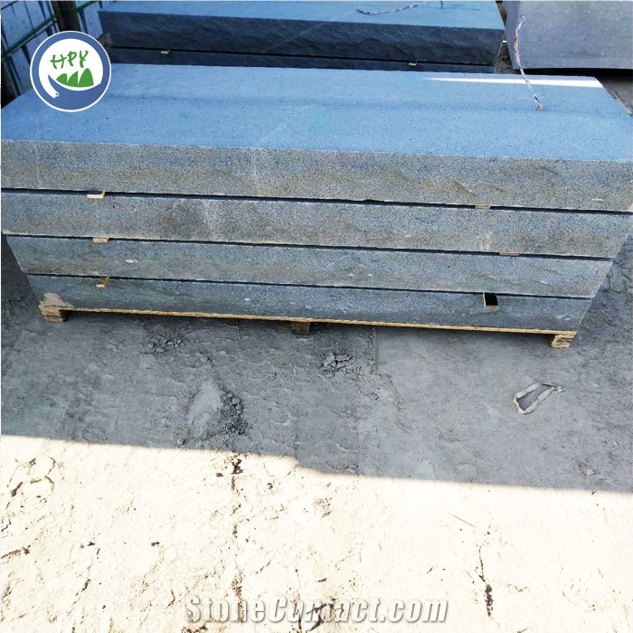Black Granite Steps,Dark Grey Granite Pavement