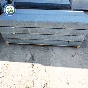 Black Granite Steps,Dark Grey Granite Pavement