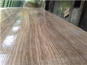 Brown Travertine Blocks
