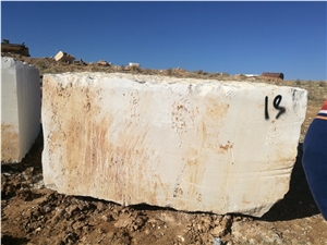 White Limestone Blocks