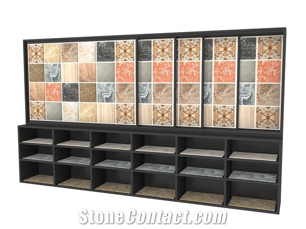 Big Cabinet Display Stand For Marble And Ceramic