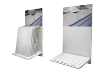 Marble Simple Sample Quartz Display Stand