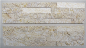 Es117pn Beige Marble Culture Stone Wall Cladding