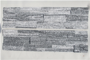 Es121 Grey Culture Stone Split Stacked Stone Panel