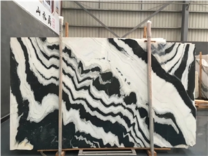 China Panda White Marble Slabs & Tiles