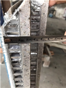 G682 Rust Stone Laminated Aluminum Honeycomb for Wall