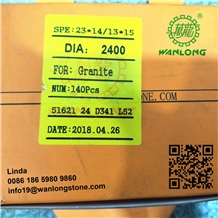 Granite Diamond Tools 23x16/15x15 Quarry Segment