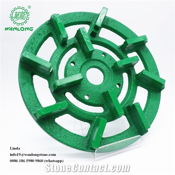 Smooth Shining Finished Granite Slabs 200mm Diamond Grinding Tool
