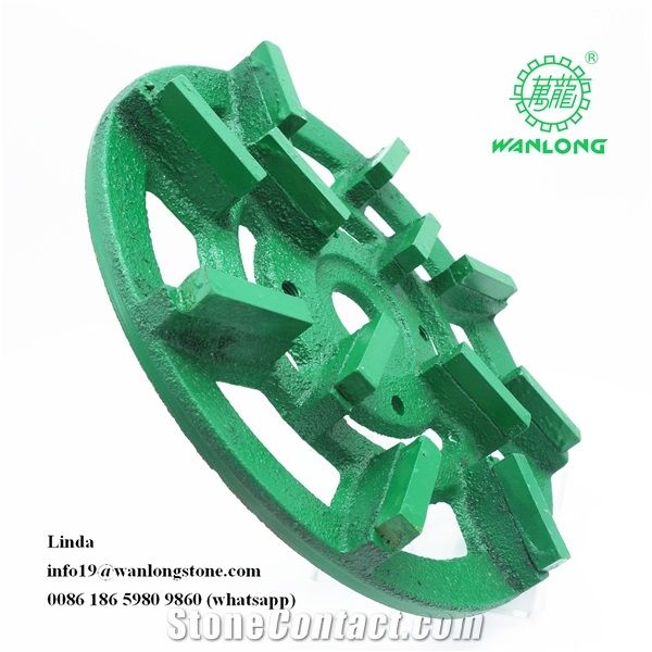 Smooth Shining Finished Granite Slabs 200mm Diamond Grinding Tool