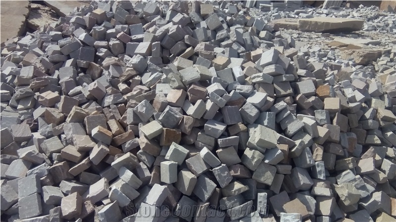 Grey Quartzite Cobbles