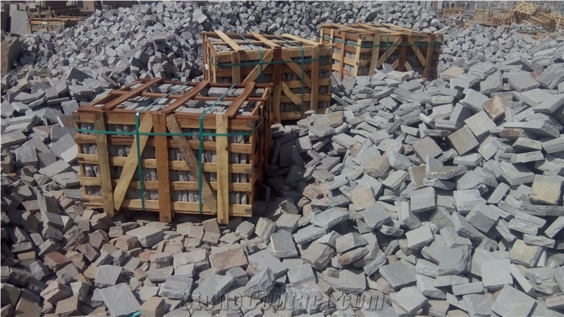 Grey Quartzite Cobbles