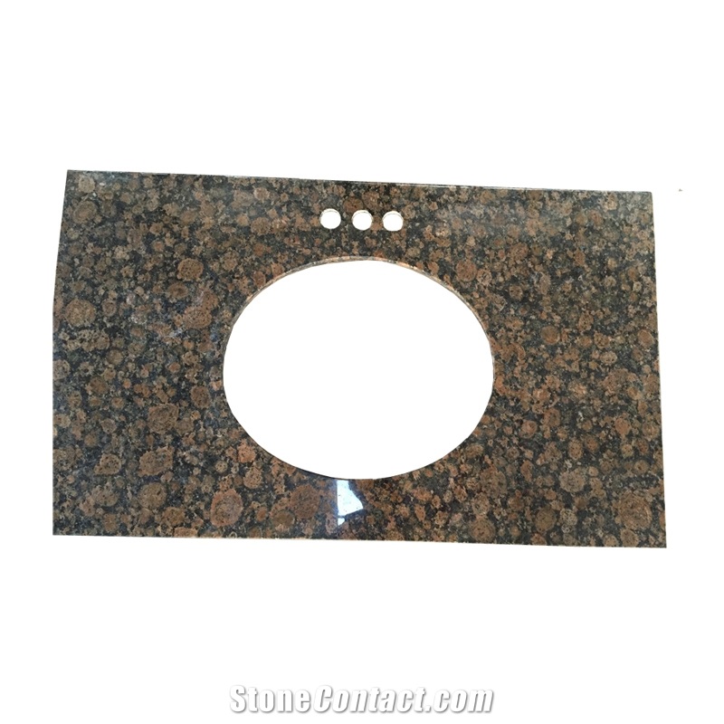 Granite Vanity Top Baltic Brown Vanity Stone Top