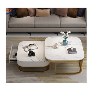 Marble Coffee Table for Living Room