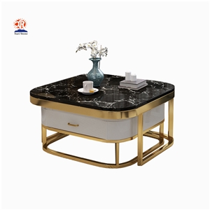 Marble Coffee Table for Living Room