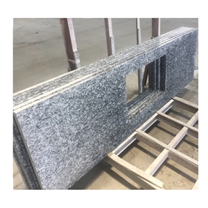 Spray White Granite Countertop