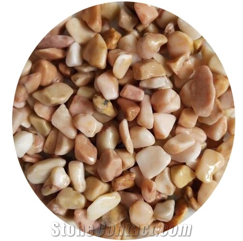 Road Paving Tumbles Natural Stone Pebbles