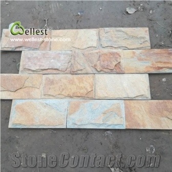 Beige Slate Mushroom Stone for Decoration