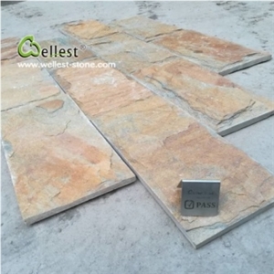Beige Slate Mushroom Stone for Decoration