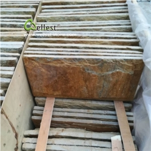 Beige Slate Mushroom Stone for Decoration