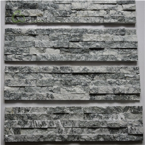Hot Green Marble Cultured Stone for Wall Decor