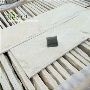 Hot Natural Cream/ Beige Quartzite Mushroom Stone