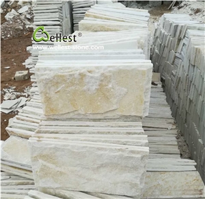 Hot Natural Cream/ Beige Quartzite Mushroom Stone