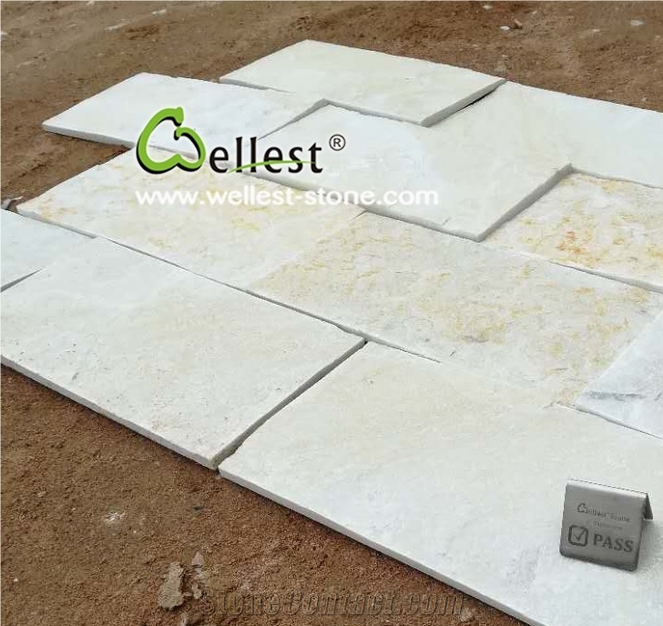 Hot Natural Cream/ Beige Quartzite Mushroom Stone