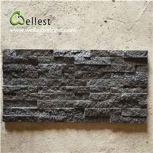 Hubei Black Quartzite Cultured Ledge Stone