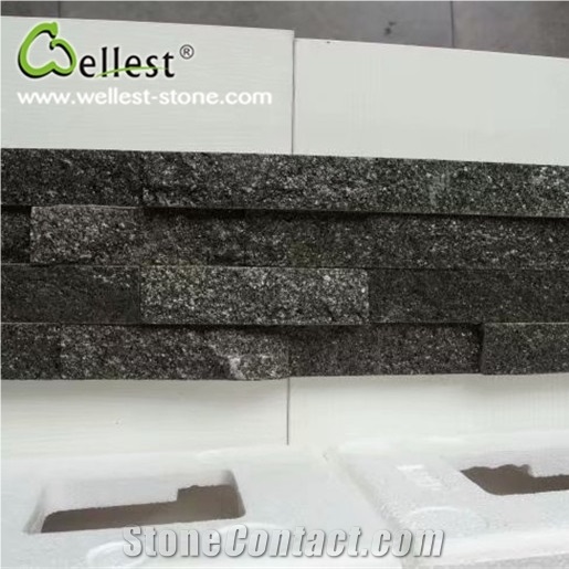 Hubei Black Quartzite Cultured Ledge Stone