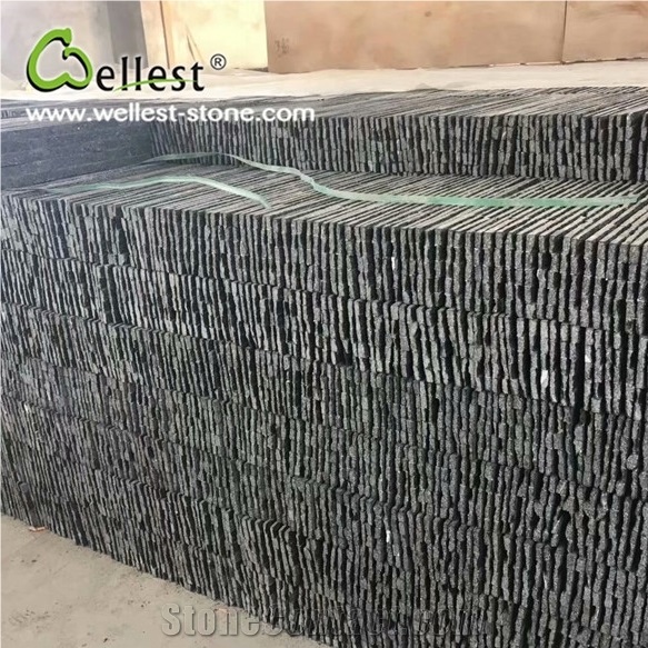 Hubei Black Quartzite Cultured Ledge Stone