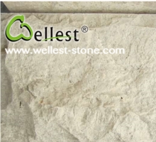 White/ Beige Travertine Mushstone Wall Decoration