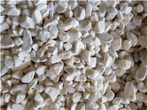White Dolomite Crushed Pebbles